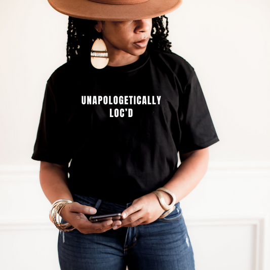 Unapologetically Loc'd  Unisex Short Sleeve Tee