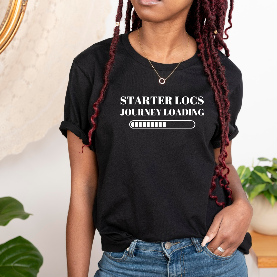 STARTER LOCS JOURNEY Unisex Short Sleeve Tee